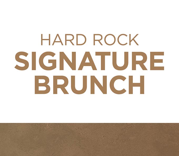 Hard Rock Signature Brunch en Kuro